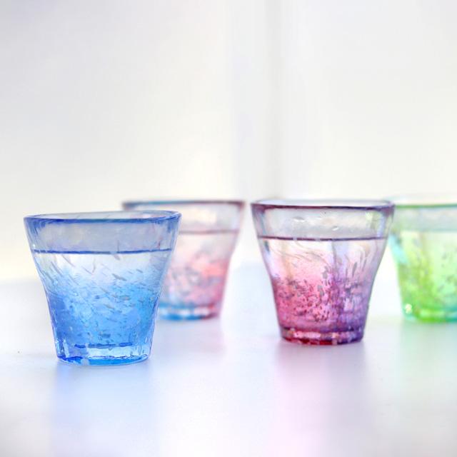 TOMICRAFT 江戸硝子 えどふぇありー フリーカップ 2個セット(ガラス