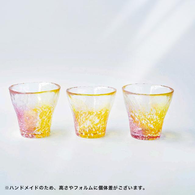 TOMICRAFT 江戸硝子 えどふぇありー フリーカップ 2個セット(ガラス