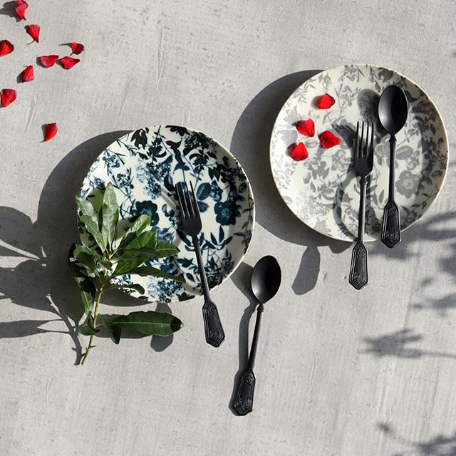THE HARVEST ボタニカル プレート＆ティースプーン＆ケーキフォーク