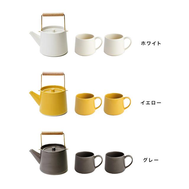 CLASKA DO クラスカ ドー ティーポット＆マグカップセット(急須セット