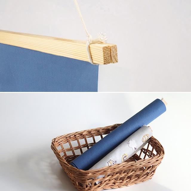 お月見刺繍タペストリー＆三宝ポットセット(おつきみ タペストリー