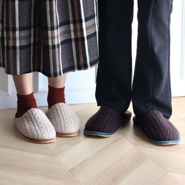 Tehtava テスタバ ルームシューズM＆L 2足セット(スリッパ ペア