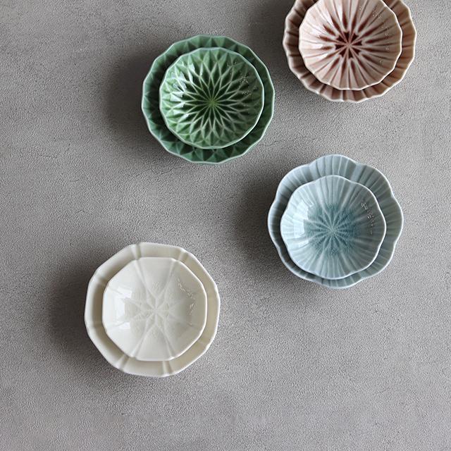 CDF etendue 花音 豆鉢＆小鉢＋芽衣 箸 各2点セット(食器セット 2人用