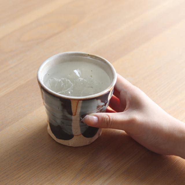 BISQUE CDF etendue 漠 フリーカップ 重ね＆千段 2個セット(コップ