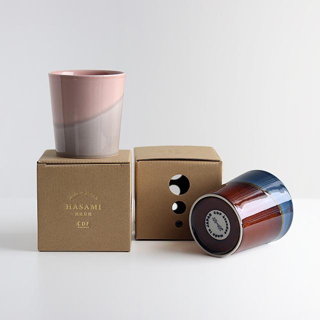 BISQUE CDF etendue キーポ 二重構造フリーカップ ネイビー＆ピンク 2