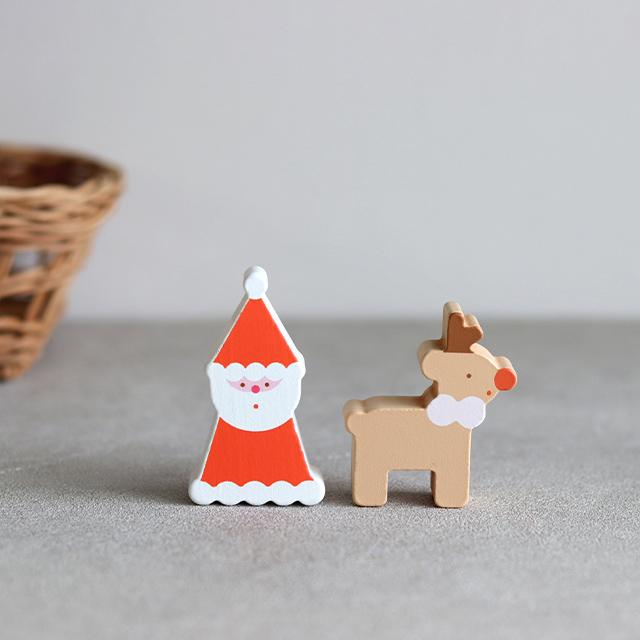 かばサンタさんツリー付き(トナカイ別売り)陶器人形、置物、カバフィギュア かばサンタさんツリー付き(トナカイ別売り)陶器人形、置物、カバ