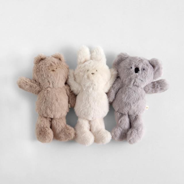 Nouer des liens くったりぬいぐるみ＆ぬいぐるみラトル＋fika baby