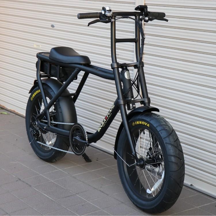 Rockaflame ロカフレーム Makami Mat Black 電動アシスト自転車 完成車 ギア付き 楽々 自転車 マットブラック Pymr Go Th