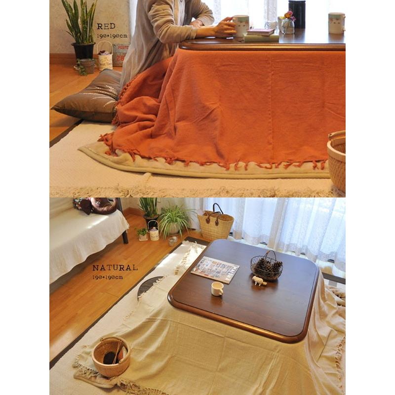 こたつカバー こたつ布団カバー マルチカバー バリ織り 190×190cm前後