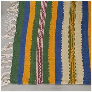 玄関マット ネイティブボーダー 50×80cm ラグマット アジアン