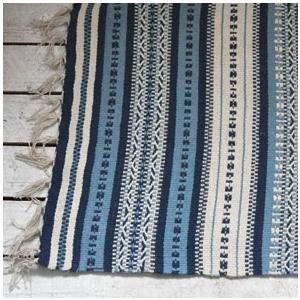 アジアン ラグマット ネイティブボーダー 140×200cm前後 エスニック