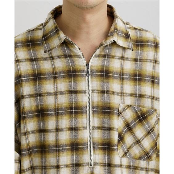 【新品未使用】サイズ4 メンズ ラッセルノ ハーフジップシャツ 1165 BEAMS F セーター ニット 「別注」LORENZONI / ハーフジップ