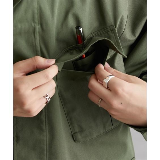 ニッセン（nissen） アウター ミリタリー シャツジャケット M-10L