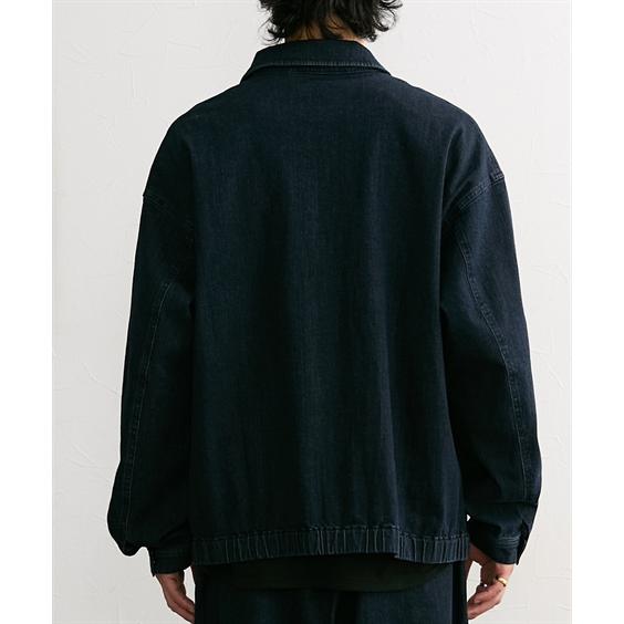 ニッセン（nissen） アウター ブルゾン ジップアップ デニムブルゾン