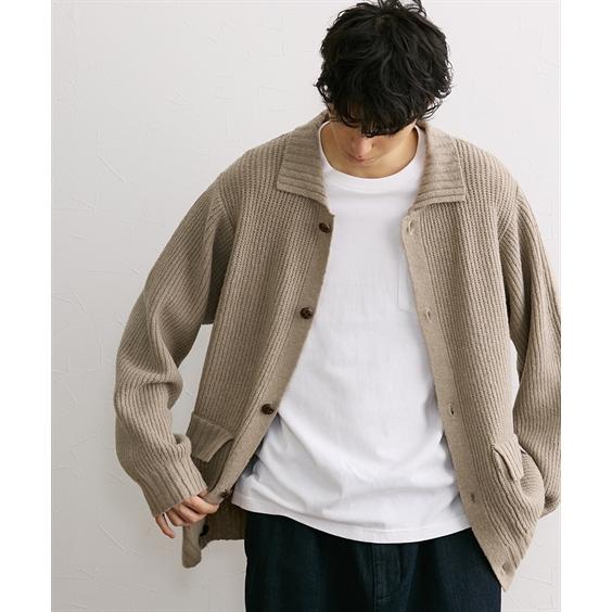 ニッセン カーディガン 襟付き ニット M-10L 大きいサイズ ニッセン カーディガン 襟付き ニット M-10L 大きいサイズ