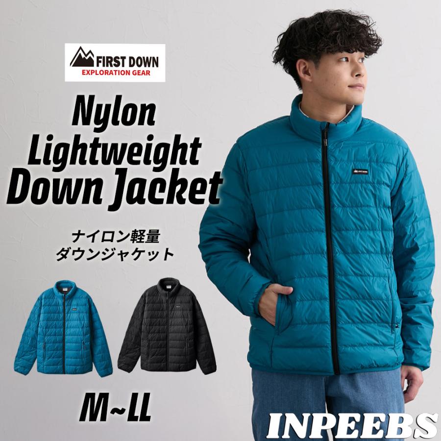 FIRST DOWN EXPLORATION GEAR アウター ダウンジャケット ナイロン 