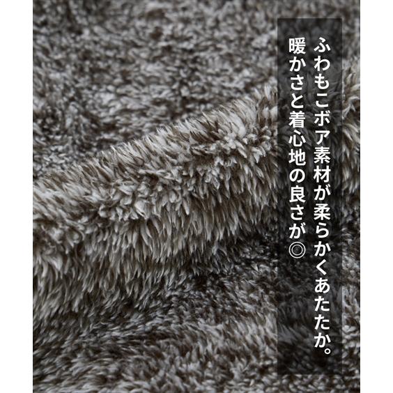 ニッセン トップス ふわもこ ボアフリース プルパーカー 3L以上 ニッセン トップス ふわもこ ボアフリース プルパーカー 3L以上
