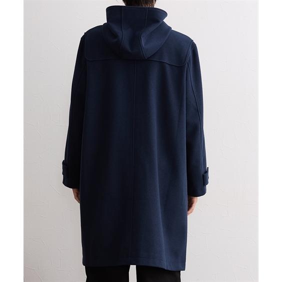 ニッセン（nissen） アウター ダッフルコート フェイクウール オーバー