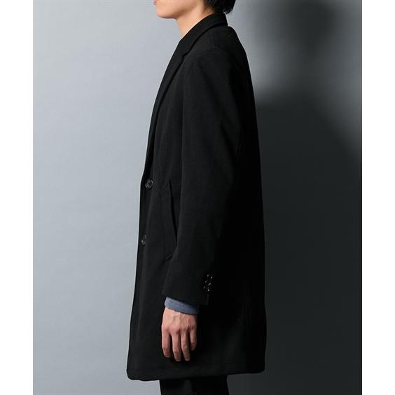 ニッセン（nissen） アウター チェスターコート メルトン シングル M