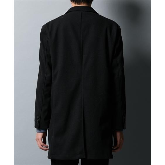 ニッセン（nissen） アウター チェスターコート メルトン シングル M