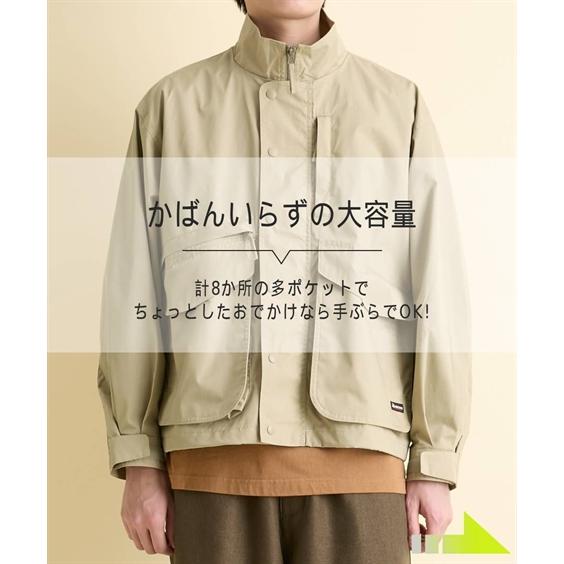 FIRST DOWN EXPLORATION GEAR アウター フィールドブルゾン 多ポケット