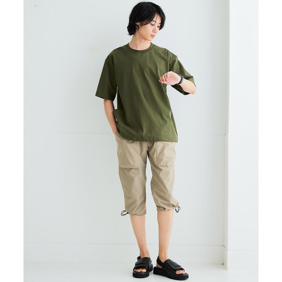 ニッセン（nissen） Tシャツ 半袖 綿100% オーバーサイズ 裾ドロー