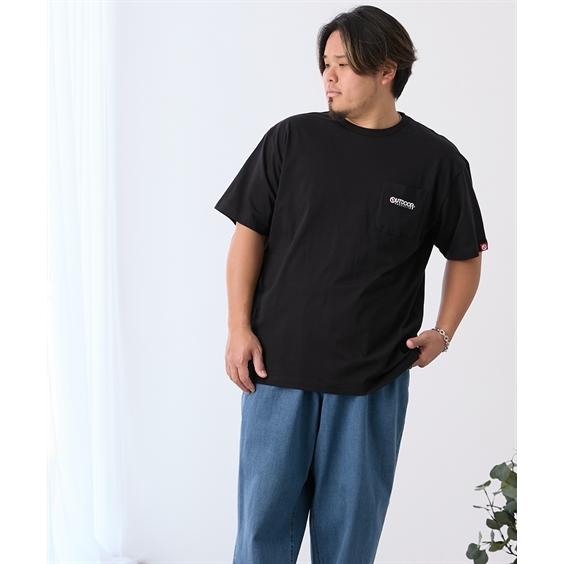 OUTDOOR PRODUCTS Tシャツ 半袖 綿100％ ワンポイント刺繍 ポケット 
