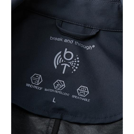 ニッセン（nissen） ステンカラーコート 3レイヤー はっ水 透湿 防風 M