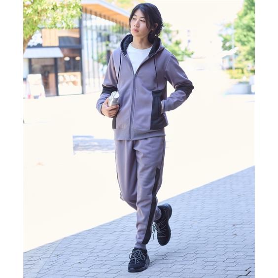 ニッセン（nissen） ルームウェア ワンマイルウェア 裏起毛 切替上下