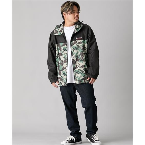 FIRST DOWN EXPLORATION GEAR アウター ジャケット 裏メッシュ フード