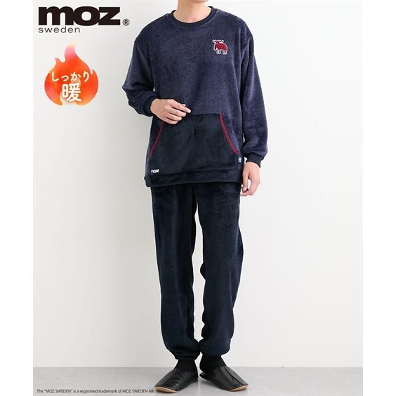 moz（モズ） ルームウェア ミンクフリース クルーネック ルームウェア