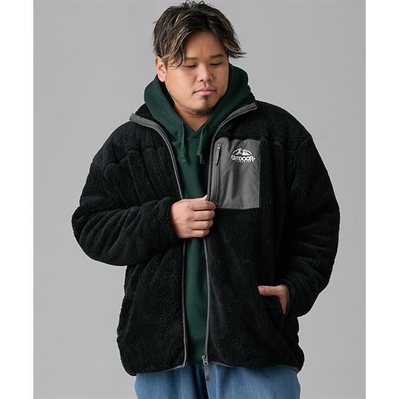 OUTDOOR PRODUCTS（アウトドアプロダクツ） ボアフリース フルジップ