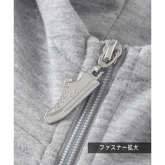 CONVERSE（コンバース） フルジップパーカー 裏毛 胸刺繍 3L-5L 大きい