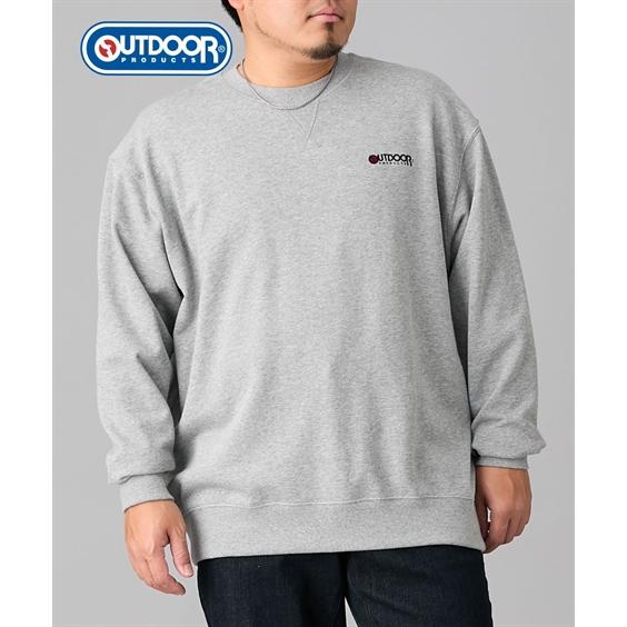 OUTDOOR PRODUCTS（アウトドアプロダクツ） クルーネックトレーナー 綿