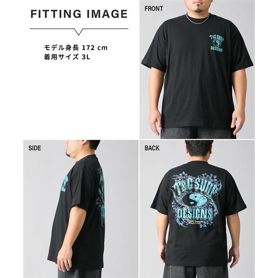 タウン&カントリー Tシャツ 半袖 綿100％ バックプリント 半袖Tシャツ