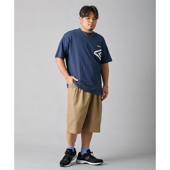 umbro（アンブロ） Tシャツ 半袖 綿100％ バックプリント 半袖Tシャツ