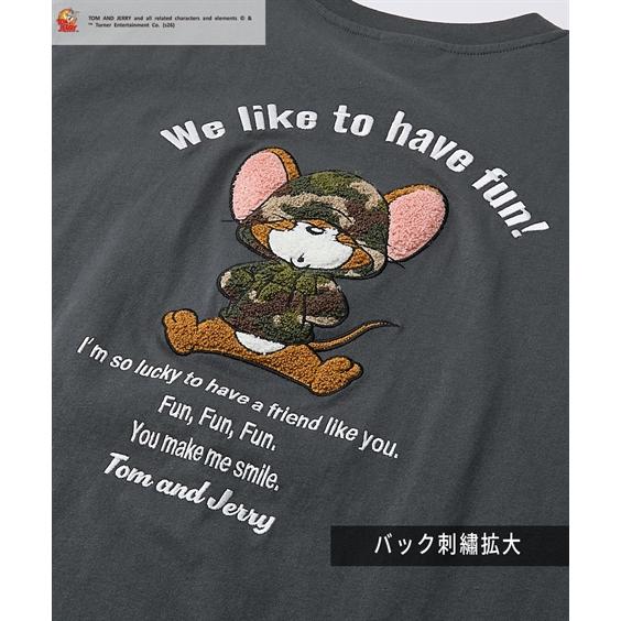 ニッセン（nissen） Tシャツ 半袖 バックサガラ刺繍 半袖Tシャツ TOM