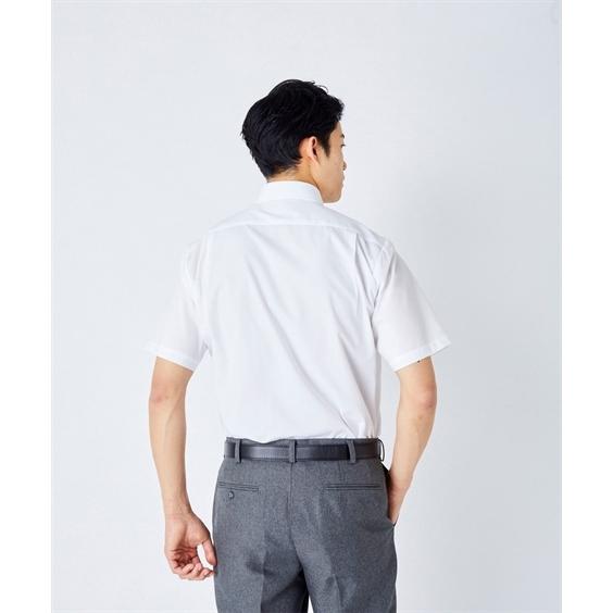 ワイシャツ 半袖 ボタンダウン 白 抗菌防臭 形態安定 3枚セット 標準シルエット メンズ S-8L ワイシャツ3枚組 セット お買い得 大きいサイズ ニッセン｜faz-store｜11