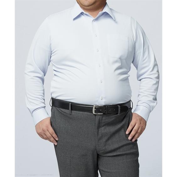 ノーアイロン ワイシャツ 長袖 はるやま i-Shirt アイシャツ ストレッチ iシャツ 伸びる ビジネス レギュラーカラー M-10L 大きいサイズ メンズ ニッセン nissen｜faz-store｜20