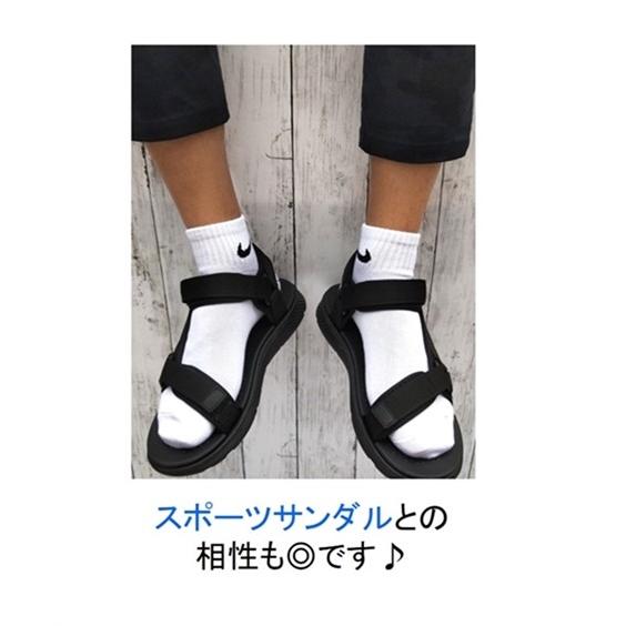 あなたの髪型 ロイヤリティフリースポーツサンダル 靴下 メンズ