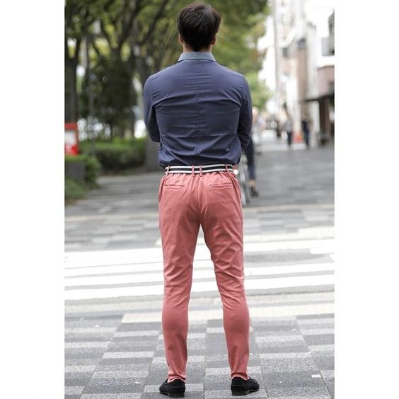 ストレッチパンツ メンズ M 10l ベルト付ストレッチ後ゴムロングパンツ ストレッチ機能と後ゴムで着心地ラクラク 大きいサイズ メンズ パンツ Zzy4ca0068 Style Gear By ニッセン 通販 Yahoo ショッピング