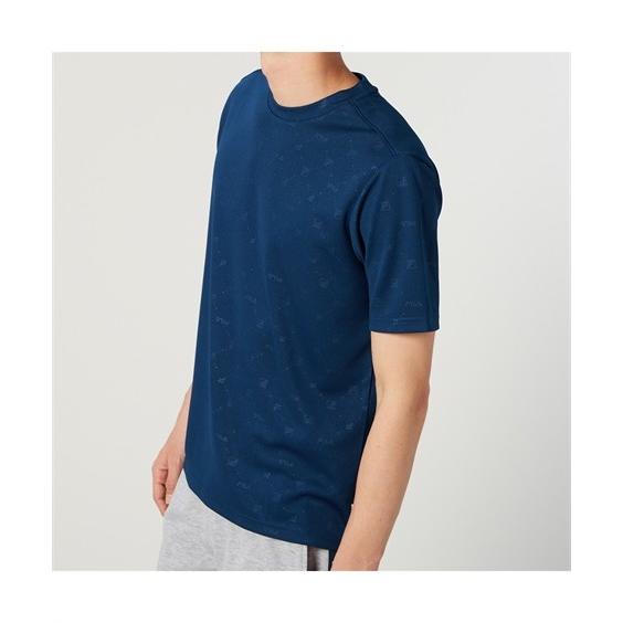 フィラ Fila メッシュ総柄ｔシャツ 耐塩素 Uvカット メンズ M 8l 通気性の良いメッシュ素材を使用 大きいサイズ メンズ Zzy4cc0090 Style Gear By ニッセン 通販 Yahoo ショッピング