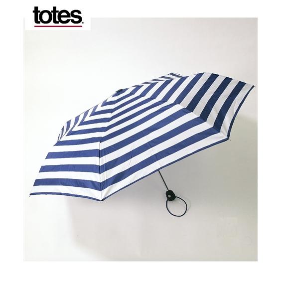 トーツ Totes 折りたたみ傘 自動開閉 55cm ワイドストラップで素早く簡単に収納できuv加工もされており晴雨兼用としても使用可 傘 梅雨 Zzy4cd0002 Style Gear By ニッセン 通販 Yahoo ショッピング