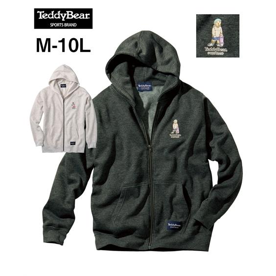 テディベアスポーツブランド 裏起毛あったかフルジップパーカー メンズ M 10l 重ね着しやすく着回し力も抜群 大きいサイズ メンズ トップス ニッセン Zzy4ce0040 Style Gear By ニッセン 通販 Yahoo ショッピング