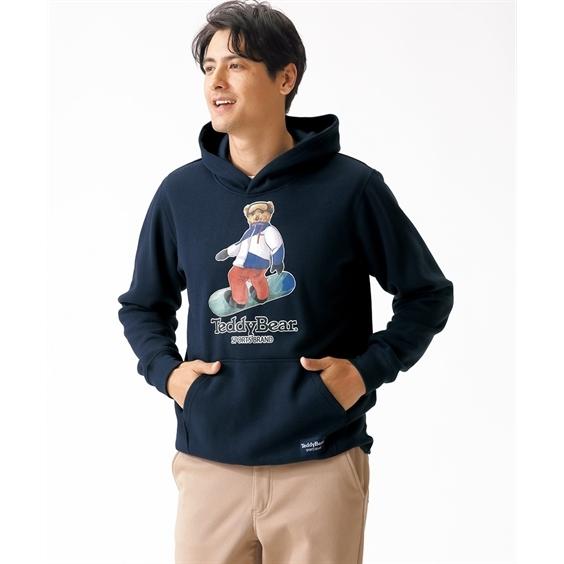 テディベアスポーツブランド 裏起毛あったかプルパーカー メンズ M 10l ユニセックスでも楽しめるデザイン 大きいサイズ メンズ トップス ニッセン Zzy4ce0041 Style Gear By ニッセン 通販 Yahoo ショッピング