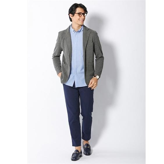 軽くて涼しい カットソー鹿の子テーラードジャケット メンズ M 10l 大きいサイズ メンズ トップス テーラードジャケット ビジカジ ニッセン Zzy4c21b0104 Style Gear By ニッセン 通販 Yahoo ショッピング