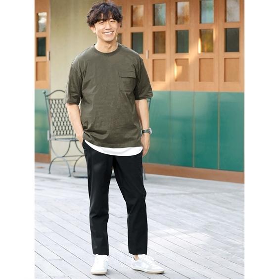 肌離れのよい ロング丈ワッフルtシャツ ３l お腹ゆったり メンズ M 10l 肌あたり滑らか 大きいサイズ メンズ トップス 半袖ｔシャツ ニッセン Zzy4c21b0153 Style Gear By ニッセン 通販 Yahoo ショッピング