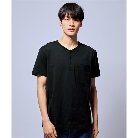 ジェントリーシリーズ　半袖Tシャツ　ブラック　Sサイズ(M相当) 新品 ニッセン（nissen） Tシャツ 半袖 すっきりシルエットに見せる お腹
