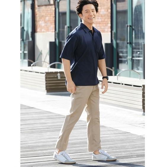 トレンドのビッグシルエット オーバーサイズカットソーポロシャツ メンズ M 10l １枚でさらっと着こなせる 大きいサイズ メンズ トップス ニッセン Zzy4c21b0261 Style Gear By ニッセン 通販 Yahoo ショッピング