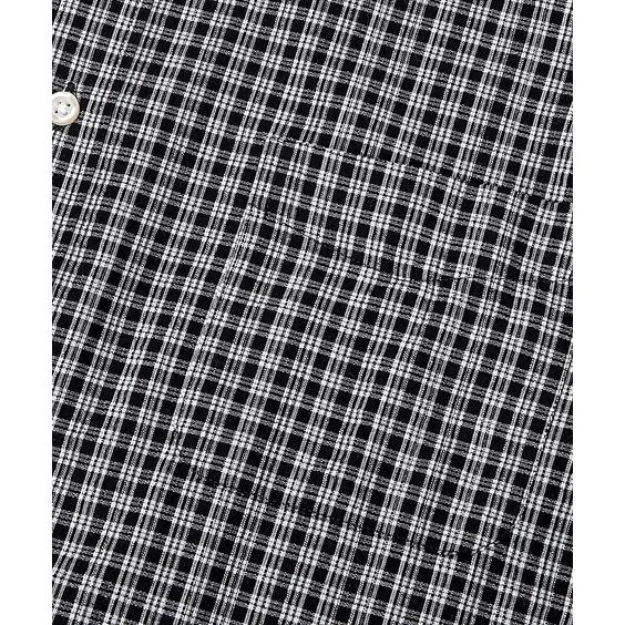 シャツ メンズ 半袖 おしゃれ しじら小チェック柄半袖シャツ M 4l 肌離れの良い清涼素材 大きいサイズ メンズ トップス カジュアルシャツ ニッセン Zzy4c21b0516 Style Gear By ニッセン 通販 Yahoo ショッピング